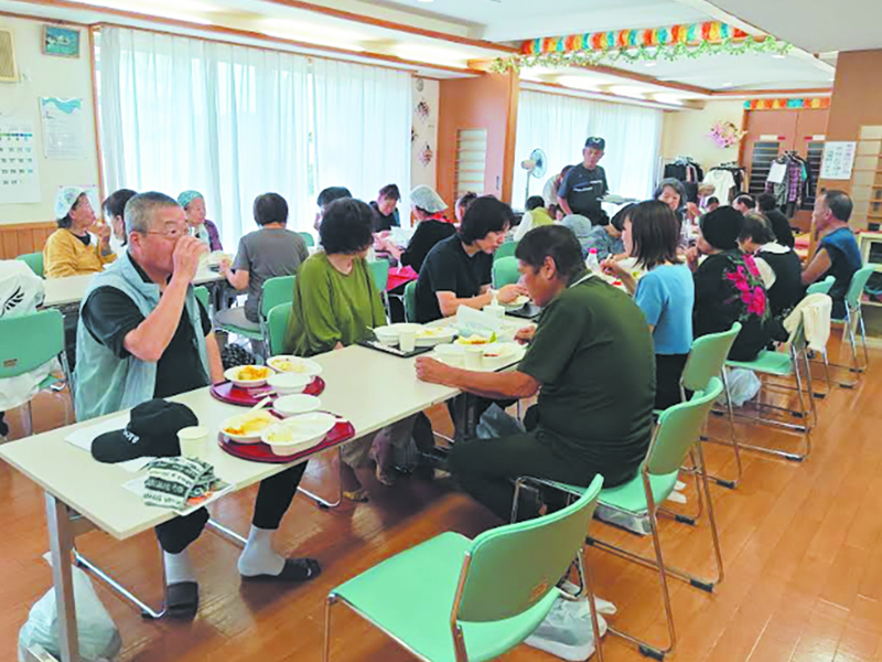 栃木（矢板）　群馬（前橋）　地域食堂　はつらつ館主催で初開催、 大室学童すくすくらんどでも
